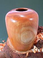 Wood art by Chris Rymer of Inside Out Wood Art made from - Cherry