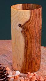 Wood art by Chris Rymer of Inside Out Wood Art made from - Laburnum