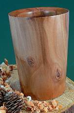 Wood art by Chris Rymer of Inside Out Wood Art made from - Apple