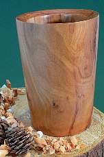 Wood art by Chris Rymer of Inside Out Wood Art made from - Apple