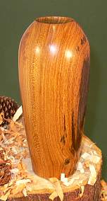 Wood art by Chris Rymer of Inside Out Wood Art made from - Laburnum