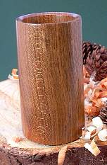 Wood art by Chris Rymer of Inside Out Wood Art made from - Laburnum