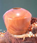 Wood art by Chris Rymer of Inside Out Wood Art made from - Cherry
