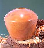 Wood art by Chris Rymer of Inside Out Wood Art made from - Cherry