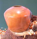 Wood art by Chris Rymer of Inside Out Wood Art made from - Cherry