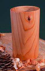 Wood art made from - 
      Yew