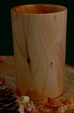 Wood art made from - 
      Yew