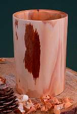 Wood art by Chris Rymer of Inside Out Wood Art made from - Yew