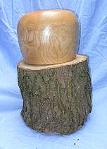 Wood art by Chris Rymer of Inside Out Wood Art made from - Ash