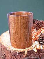 Wood art by Chris Rymer of Inside Out Wood Art made from - Laburnum