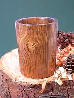 Wood art by Chris Rymer of Inside Out Wood Art made from - Laburnum