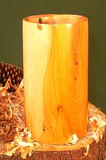 Wood art made from - 
      Yew