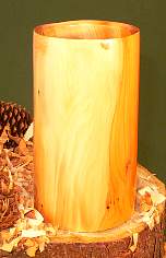Wood art by Chris Rymer of Inside Out Wood Art made from - Yew