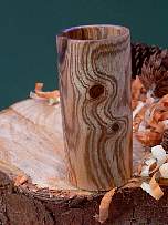 Wood art by Chris Rymer of Inside Out Wood Art made from - Laburnum
