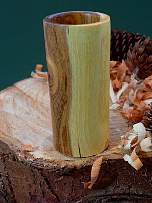Wood art by Chris Rymer of Inside Out Wood Art made from - Laburnum