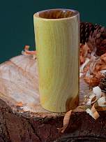 Wood art by Chris Rymer of Inside Out Wood Art made from - Laburnum