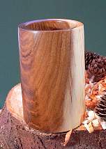 Wood art by Chris Rymer of Inside Out Wood Art made from - Laburnum
