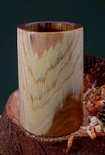 Wood art by Chris Rymer of Inside Out Wood Art made from - Laburnum
