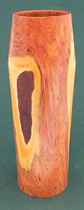 Wood art by Chris Rymer of Inside Out Wood Art made from - Plum