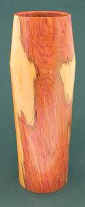 Wood art by Chris Rymer of Inside Out Wood Art made from - Plum