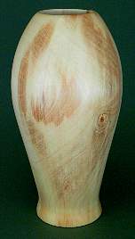 Image showing an example of a Sycamore hollow form vessel