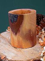 Wood art made from - 
      Mirabelle Plum