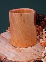 Wood art by Chris Rymer of Inside Out Wood Art made from - Mirabelle Plum