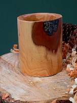 Wood art by Chris Rymer of Inside Out Wood Art made from - Mirabelle Plum