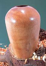 Wood art by Chris Rymer of Inside Out Wood Art made from - Beech