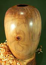 Wood art by Chris Rymer of Inside Out Wood Art made from - 
      Monkey Puzzle