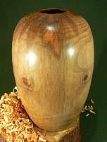 Wood art by Chris Rymer of Inside Out Wood Art made from - Monkey Puzzle