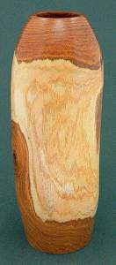 Wood art by Chris Rymer of Inside Out Wood Art made from - Laburnum