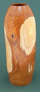 Wood art by Chris Rymer of Inside Out Wood Art made from - Laburnum