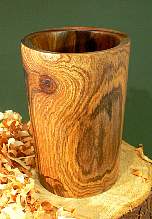 Wood art by Chris Rymer of Inside Out Wood Art made from - Laburnum