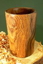 Wood art by Chris Rymer of Inside Out Wood Art made from - Laburnum