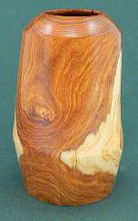 Wood art by Chris Rymer of Inside Out Wood Art made from - Laburnum