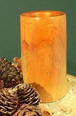 Wood art by Chris Rymer of Inside Out Wood Art made from - Yew