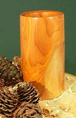 Wood art by Chris Rymer of Inside Out Wood Art made from - Yew