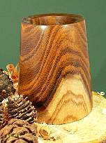 Wood art by Chris Rymer of Inside Out Wood Art made from - Laburnum