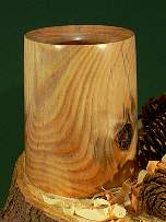 Wood art by Chris Rymer of Inside Out Wood Art made from - Monkey Puzzle