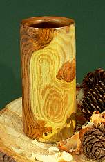 Wood art by Chris Rymer of Inside Out Wood Art made from - Laburnum