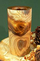 Wood Art by Chris Rymer of Inside Out Wood Art made from - 
      Laburnum