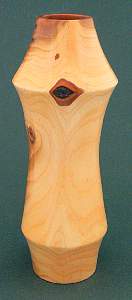 Wood art by Chris Rymer of Inside Out Wood Art made from - Cypress