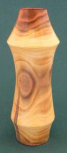 Wood art by Chris Rymer of Inside Out Wood Art made from - Cypress
