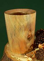 Wood art by Chris Rymer of Inside Out Wood Art made from - 
      Monkey Puzzle