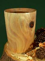 Wood art by Chris Rymer of Inside Out Wood Art made from - Monkey Puzzle