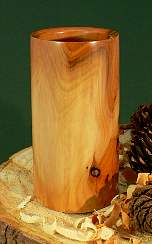 Wood art by Chris Rymer of Inside Out Wood Art made from - Yew