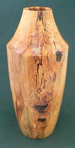 Wood art by Chris Rymer of Inside Out Wood Art made from - 
      Poplar