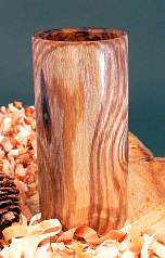 Wood art by Chris Rymer of Inside Out Wood Art made from - Laburnum