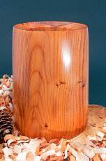 Wood art by Chris Rymer of Inside Out Wood Art made from - Yew